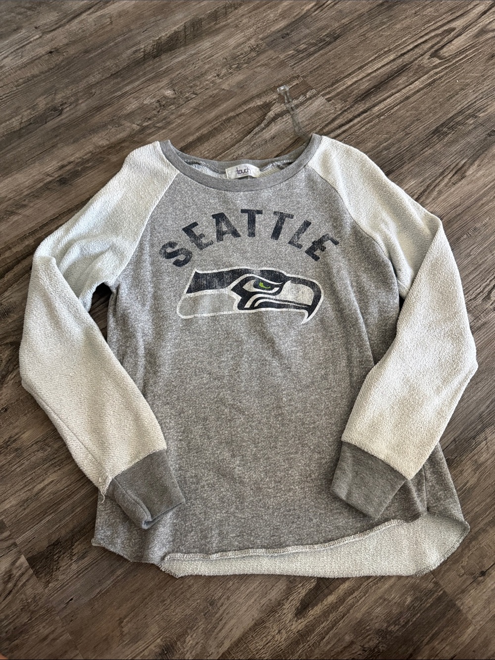 Touch by Alyssa Milano Grey Crewneck Sweatshirt